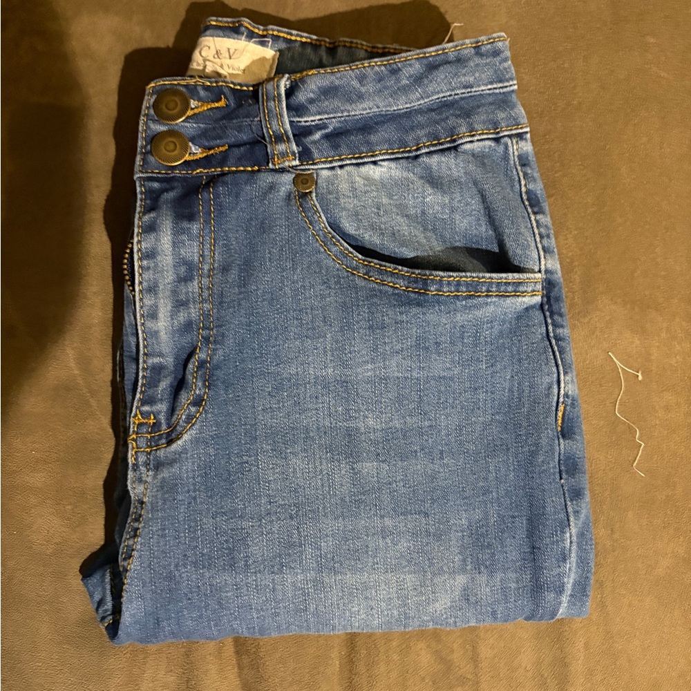 Chelsea & Violet High Rise Blue Jeans